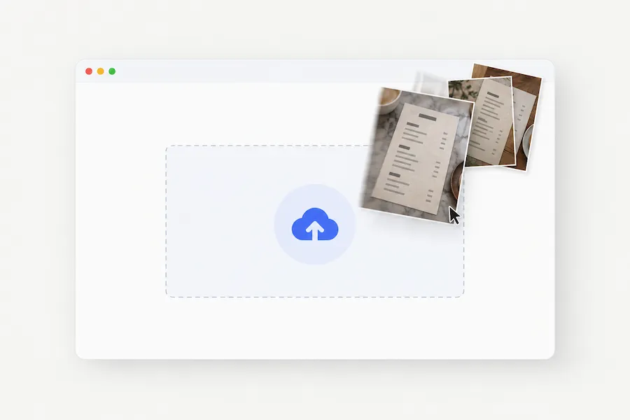 Upload an image to Imglot AI image translator
