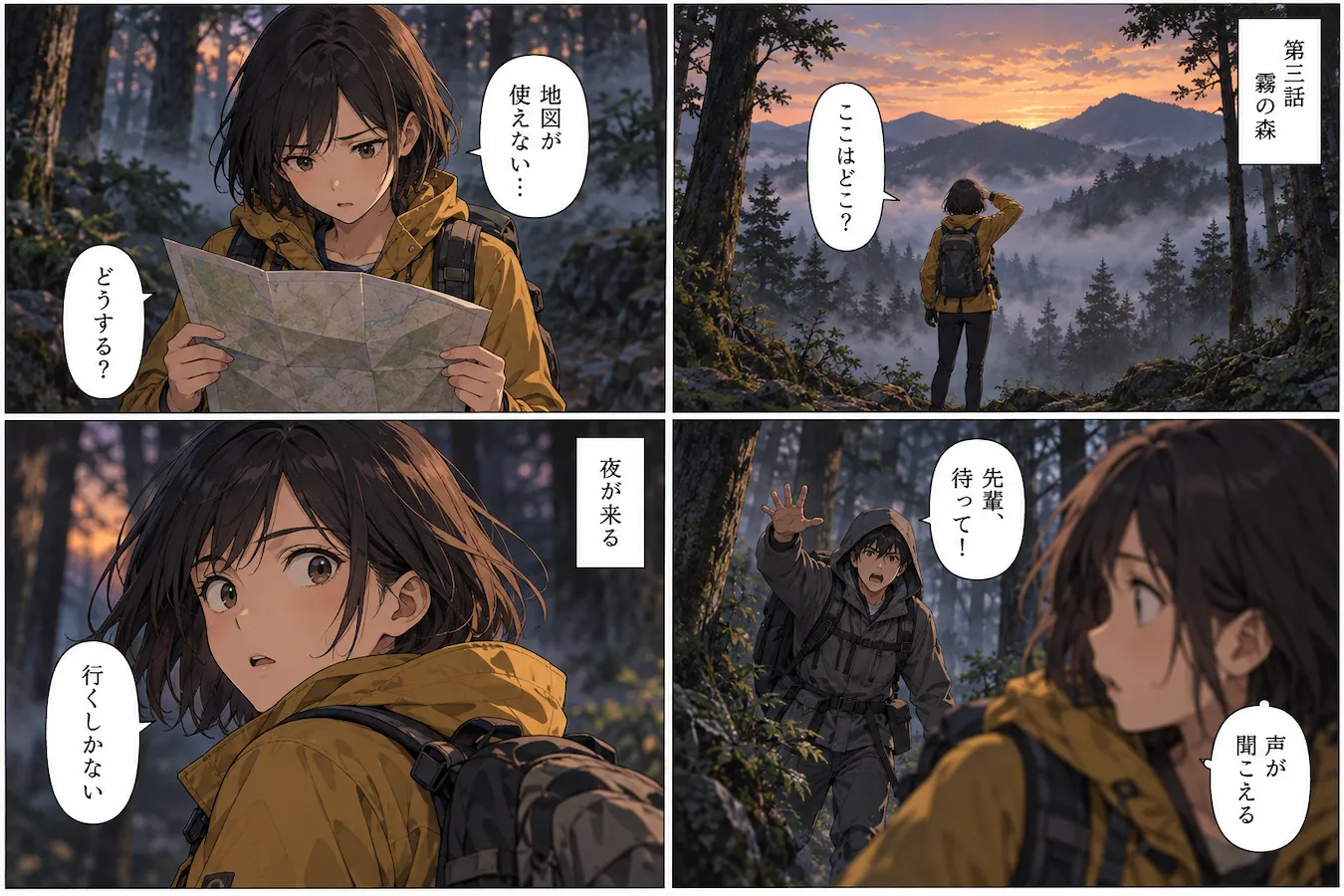 AI image translator converting manga dialogue into another language